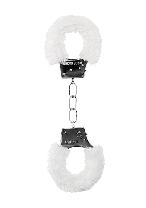Beginner""s Handcuffs Furry - White Beginner""s Handcuffs Furry - White