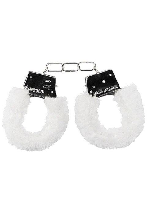 Beginner""s Handcuffs Furry - White Beginner""s Handcuffs Furry - White