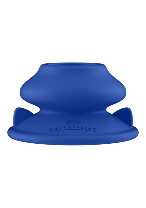 Chrystalino - Silicone Suction Cup - Blue Chrystalino - Silicone Suction Cup - Blue