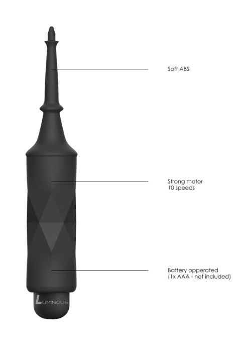 Circe - ABS Bullet With Sleeve - 10-Speeds - Black Circe - ABS Bullet With Sleeve - 10-Speeds - Black