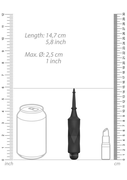 Circe - ABS Bullet With Sleeve - 10-Speeds - Black Circe - ABS Bullet With Sleeve - 10-Speeds - Black