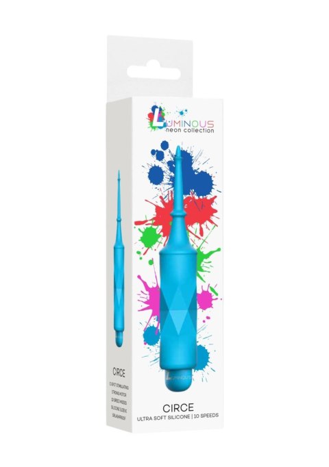 Circe - ABS Bullet With Sleeve - 10-Speeds - Turqiose Circe - ABS Bullet With Sleeve - 10-Speeds - Turqiose