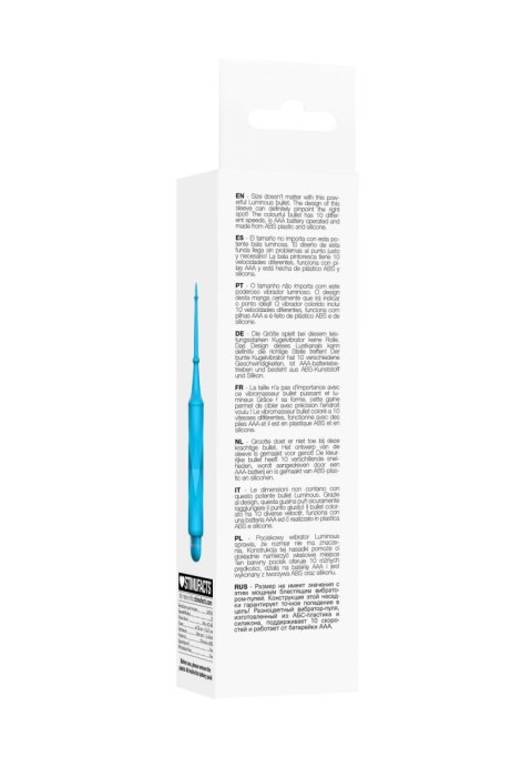 Circe - ABS Bullet With Sleeve - 10-Speeds - Turqiose Circe - ABS Bullet With Sleeve - 10-Speeds - Turqiose