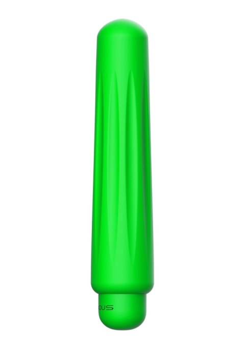 Delia - ABS Bullet With Sleeve - 10-Speeds - Green Delia - ABS Bullet With Sleeve - 10-Speeds - Green