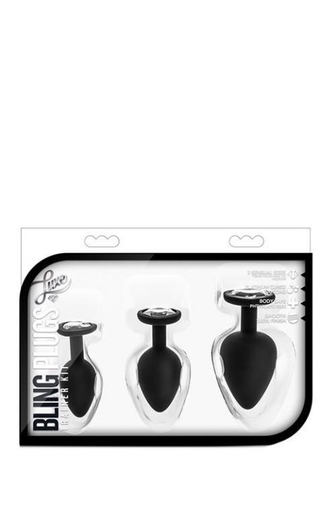 LUXE BLING PLUGS TRAINING KIT WHITE GEMS LUXE BLING PLUGS TRAINING KIT WHITE GEMS
