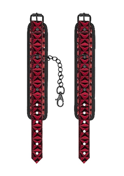 Luxury Hand Cuffs - Burgundy Luxury Hand Cuffs - Burgundy