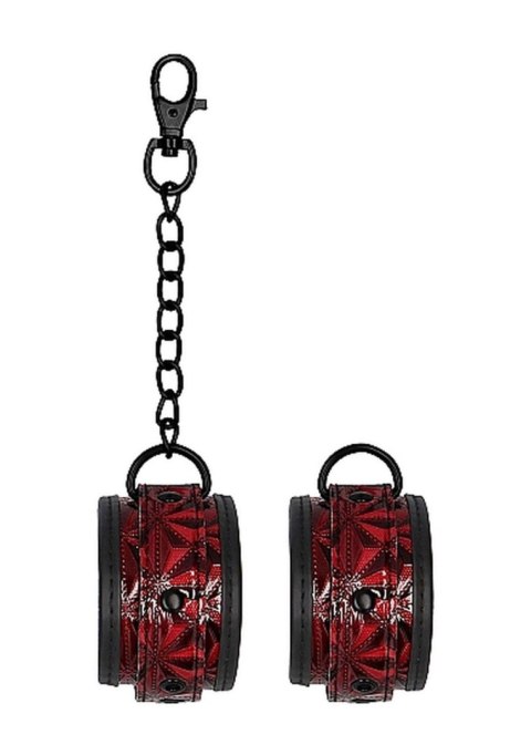 Luxury Hand Cuffs - Burgundy Luxury Hand Cuffs - Burgundy