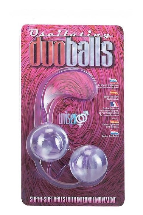 MARBILIZED DUO BALLS - PINK MARBILIZED DUO BALLS - PINK