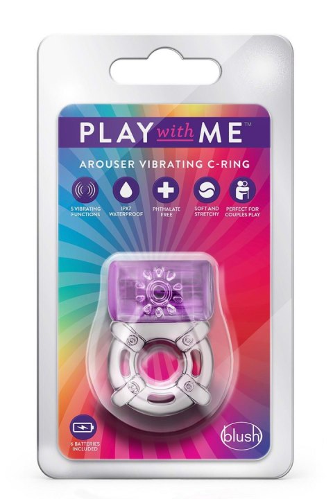PLAY WITH ME ONE NIGHT STAND VIBRATING C-RING PURPLE PLAY WITH ME ONE NIGHT STAND VIBRATING C-RING PURPLE