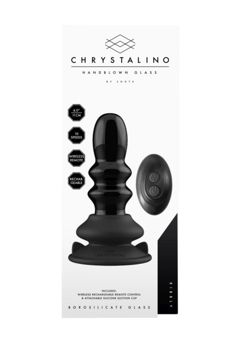 Ribbly - With Suction Cup and Remote - 10 Speed - Black Ribbly - With Suction Cup and Remote - 10 Speed - Black