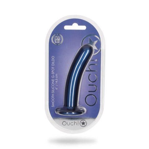 Smooth Silicone G-Spot Dildo - 6'' / 14,5 cm Smooth Silicone G-Spot Dildo - 6'' / 14,5 cm