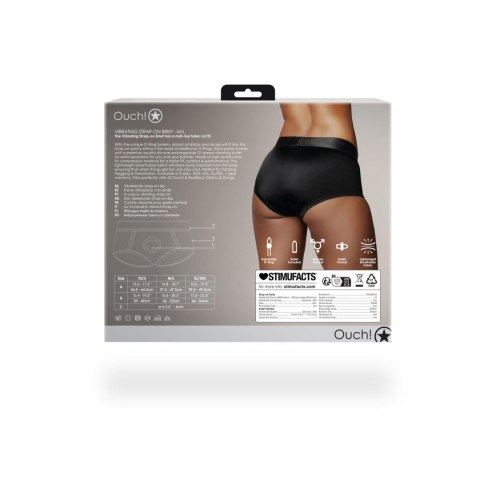 Vibrating Strap-on Brief - M/L Vibrating Strap-on Brief - M/L
