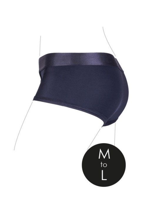 Vibrating Strap-on Brief - M/L Vibrating Strap-on Brief - M/L