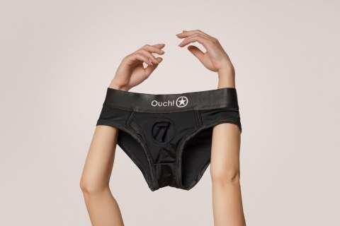 Vibrating Strap-on High-cut Brief - XS/S Vibrating Strap-on High-cut Brief - XS/S