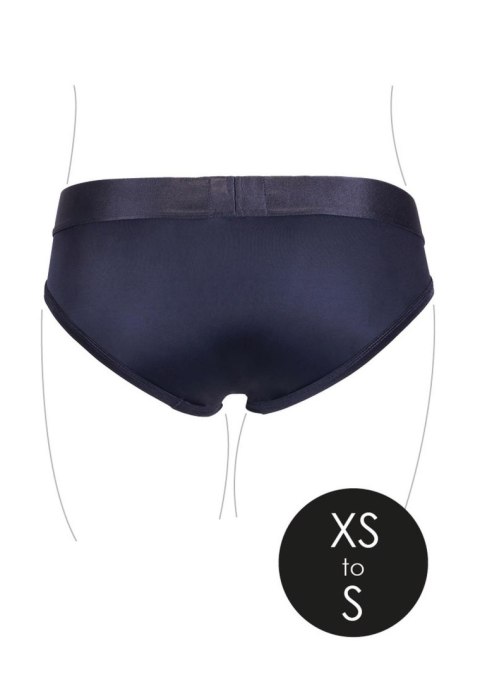 Vibrating Strap-on High-cut Brief - XS/S Vibrating Strap-on High-cut Brief - XS/S