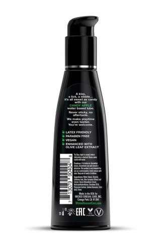 WICKED - Lubrykant smakowy na bazie wody - AQUA CANDY APPLE FLAVORED 120ML