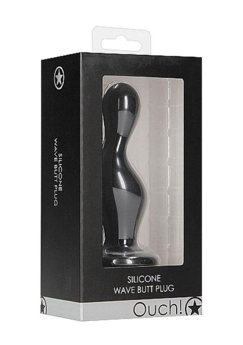 Wave Butt Plug - Black Wave Butt Plug - Black