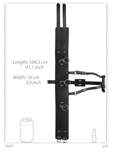 Belt with Vibrator Holder - Black Belt with Vibrator Holder - Black