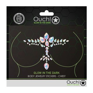 Ouch! - Naklejki na ciało - Body Jewelry Stickers - Chest