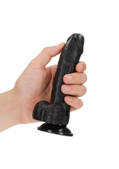 Curved Realistic Dildo Balls Suction Cup - 6"/ 15,5 cm Curved Realistic Dildo Balls Suction Cup - 6"/ 15,5 cm