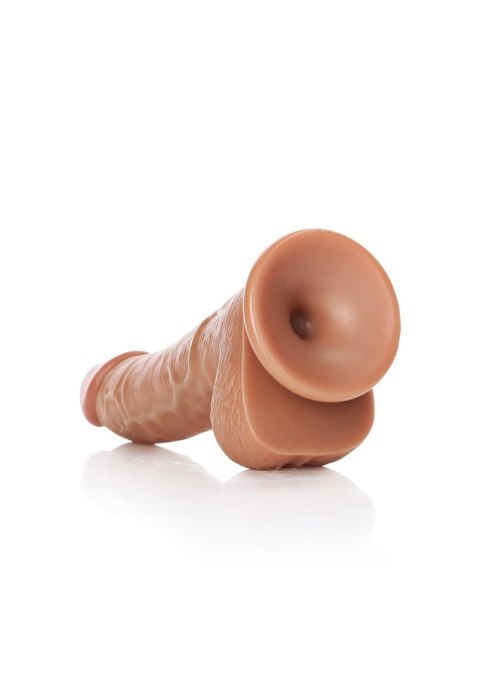 Curved Realistic Dildo Balls Suction Cup - 6"/ 15,5 cm Curved Realistic Dildo Balls Suction Cup - 6"/ 15,5 cm