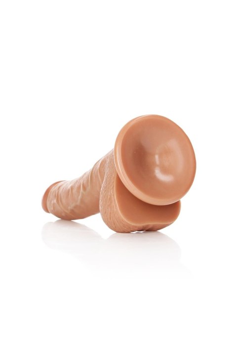 Curved Realistic Dildo Balls Suction Cup - 7"/ 18 cm Curved Realistic Dildo Balls Suction Cup - 7"/ 18 cm