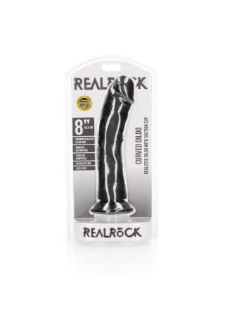 Curved Realistic Dildo with Suction Cup - 8"/ 20,5 cm