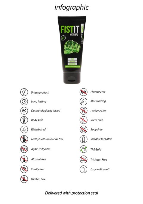 Fist It - Żel do fistingu - Natural - 100 ml Fist It - Żel do fistingu - Natural - 100 ml