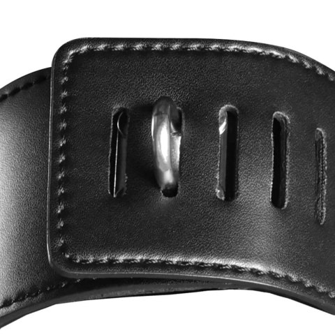 Head Harness with Zip-up Mouth and Lock - Black Head Harness with Zip-up Mouth and Lock - Black