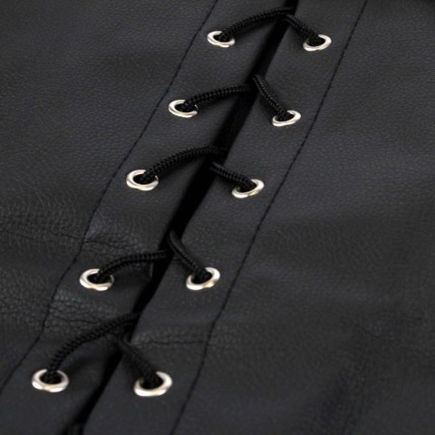 Lace-up Full Sleeve Arm Restraint - Black Lace-up Full Sleeve Arm Restraint - Black