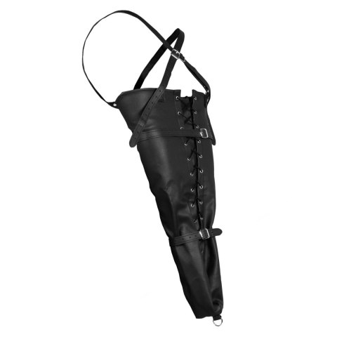 Lace-up Full Sleeve Arm Restraint - Black Lace-up Full Sleeve Arm Restraint - Black