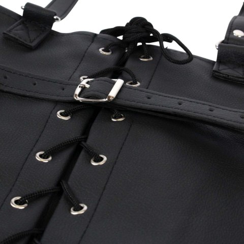Lace-up Full Sleeve Arm Restraint - Black Lace-up Full Sleeve Arm Restraint - Black