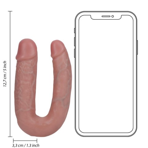 U Shaped Double Dildo 5" U Shaped Double Dildo 5"