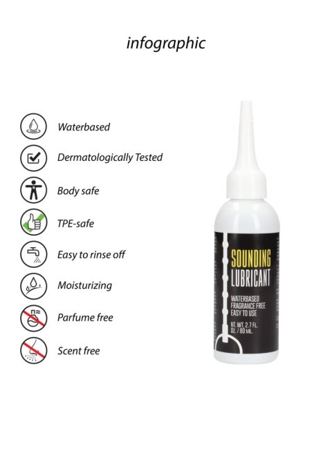 Lubrykant na bazie wody - Urethral Sounding Lubricant - 80 ml Lubrykant na bazie wody - Urethral Sounding Lubricant - 80 ml