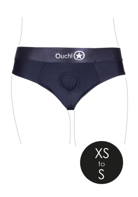 Vibrating Strap-on Thong with Removable Rear Straps - XS/S Vibrating Strap-on Thong with Removable Rear Straps - XS/S