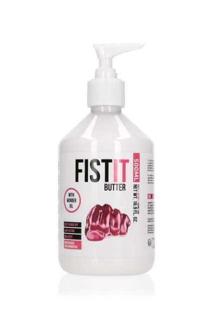 Fist It - Lubrykant na bazie wody z dodatkiem olejku - 500 ml