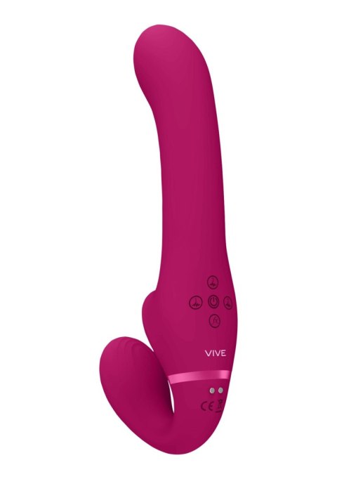 Ai - Dual Vibrating & Air Wave Tickler Strapless Strapon Ai - Dual Vibrating & Air Wave Tickler Strapless Strapon