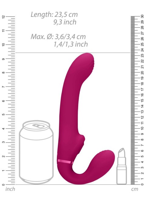 Ai - Dual Vibrating & Air Wave Tickler Strapless Strapon Ai - Dual Vibrating & Air Wave Tickler Strapless Strapon