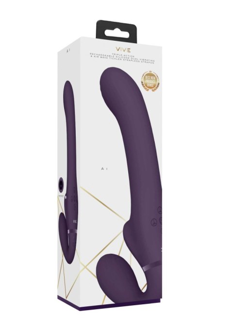 Ai - Dual Vibrating & Air Wave Tickler Strapless Strapon Ai - Dual Vibrating & Air Wave Tickler Strapless Strapon