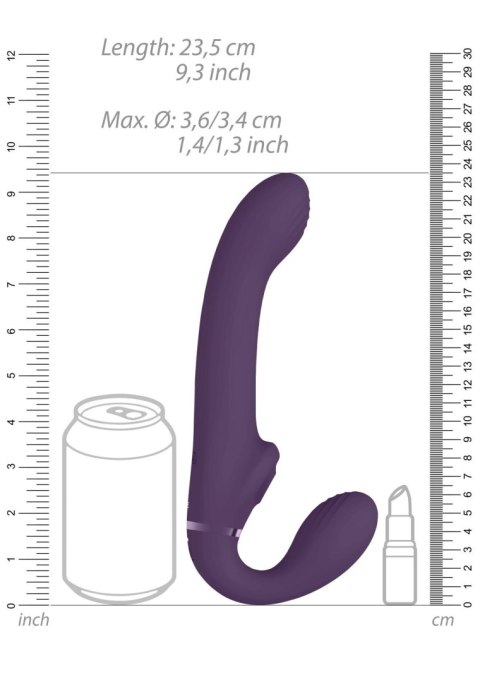 Ai - Dual Vibrating & Air Wave Tickler Strapless Strapon Ai - Dual Vibrating & Air Wave Tickler Strapless Strapon