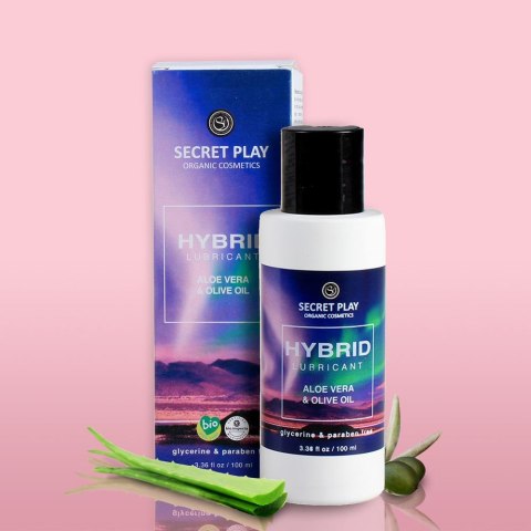 Secret Play - HYBRID LUBRICANT - ALOE VERA - ORGANIC COSMETICS 100 ML Secret Play - HYBRID LUBRICANT - ALOE VERA - ORGANIC COSMETICS 100 ML