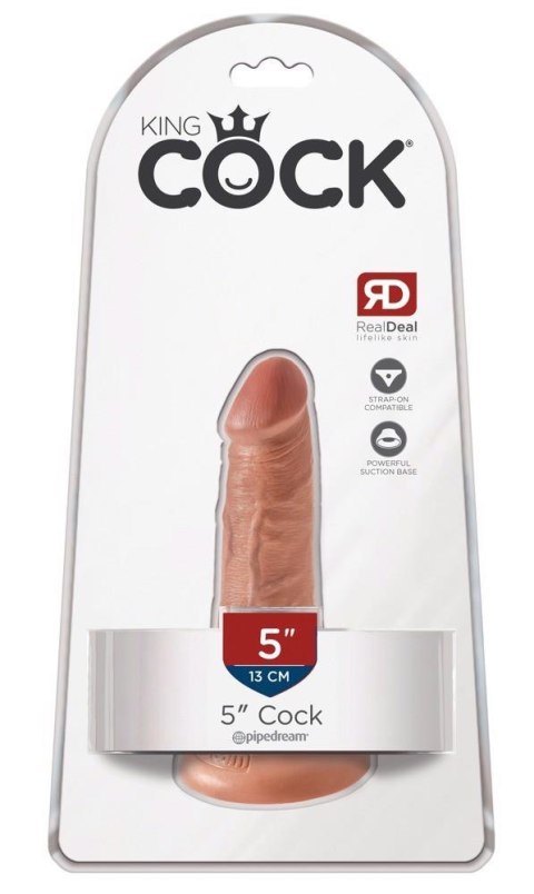 King Cock 5" Cock Tan King Cock 5" Cock Tan