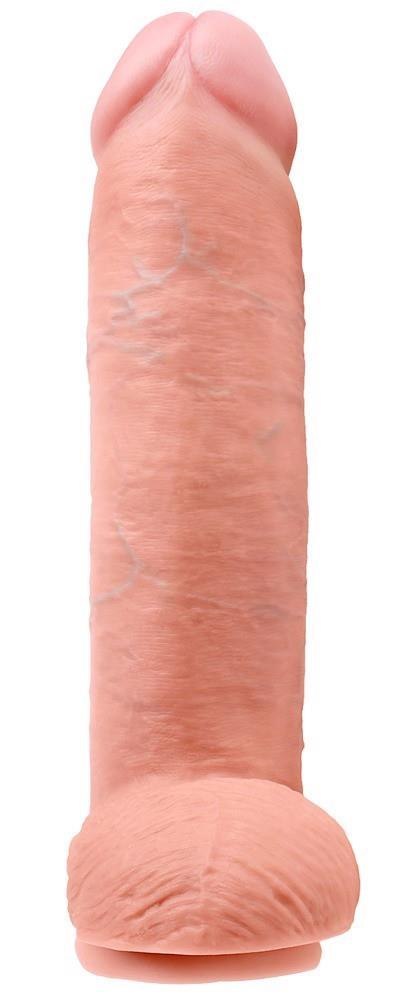 King Cock with balls 12 inch King Cock with balls 12 inch