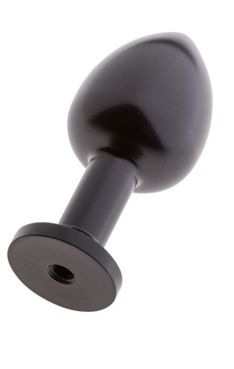 MALESATION Alu-Plug with suction cup small, black MALESATION Alu-Plug with suction cup small, black