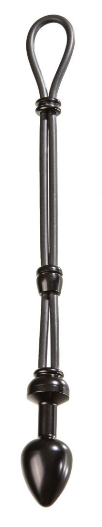 MALESATION Cock-Grip with Alu-Plug small, black MALESATION Cock-Grip with Alu-Plug small, black
