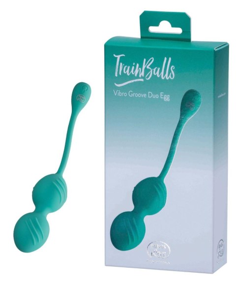 MINDS of LOVE TrainBalls Vibro Groove Duo Egg mint MINDS of LOVE TrainBalls Vibro Groove Duo Egg mint