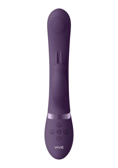 May - Pulse-Wave & C-spot & G-Spot Rabbit - Purple May - Pulse-Wave & C-spot & G-Spot Rabbit - Purple