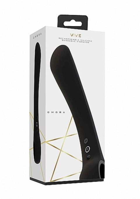 Ombra - Bendable Vibrator Punkt G - Black Ombra - Bendable Vibrator Punkt G - Black