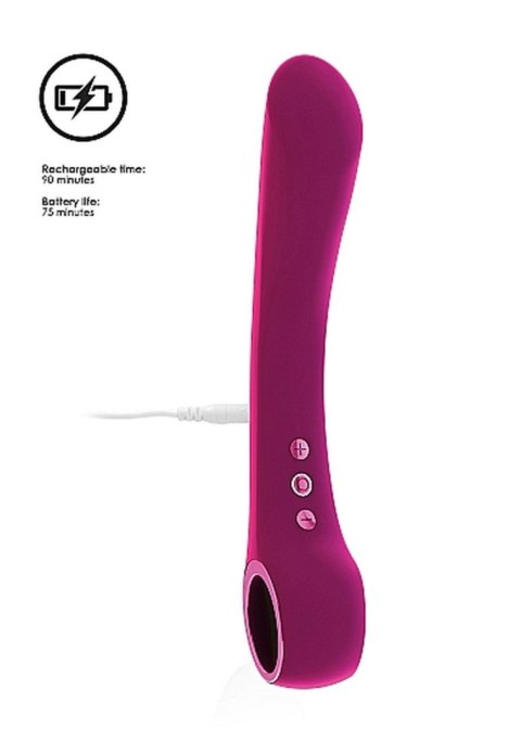 Ombra - Bendable Vibrator Punkt G - Pink Ombra - Bendable Vibrator Punkt G - Pink
