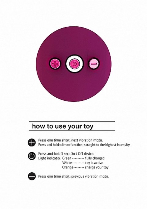 Ombra - Bendable Vibrator Punkt G - Pink Ombra - Bendable Vibrator Punkt G - Pink